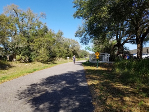Seminole-Wekiva Trail, Bear Lake to Sebastian Trailhead, Seminole County, Florida biking