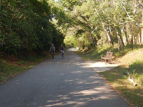 Seminole-Wekiva Trail, SR 434 to Lake Mary, Longwood, Seminole County, Florida biking