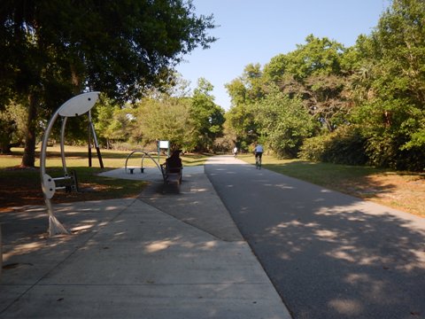 Seminole-Wekiva Trail, SR 434 to Lake Mary, Longwood, Seminole County, Florida biking