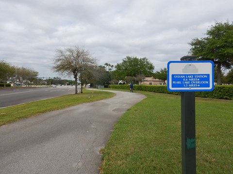 Seminole-Wekiva Trail, Lake Mary to CR 46A, Seminole County, Florida biking