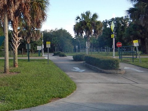 Seminole-Wekiva Trail, CR 46A to Markham Trailhead, Seminole County, Florida biking