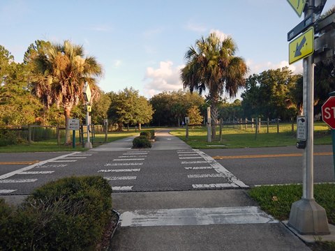 Seminole-Wekiva Trail, Markham Trailhead, Seminole County, Florida biking