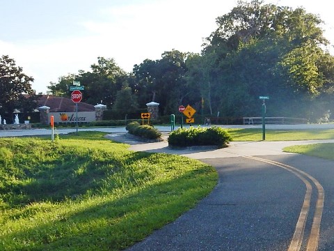 Seminole-Wekiva Trail, Markham Trailhead to Wekiva River, Seminole County, Florida biking