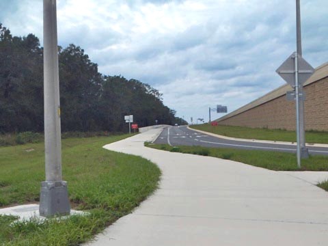 Seminole-Wekiva Trail, Markham Trailhead to Wekiva River, Seminole County, Florida biking