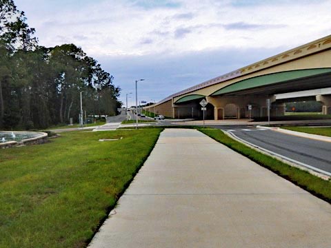 Seminole-Wekiva Trail, Markham Trailhead to Wekiva River, Seminole County, Florida biking