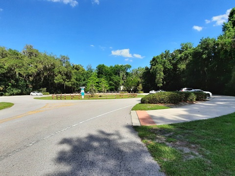 Florida biking, East Central Rail Trail, Enterprise, Osteen