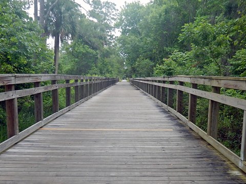 Florida biking, East Central Rail Trail, Enterprise, Osteen