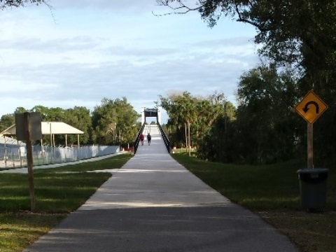 Florida biking, East Central Rail Trail, Enterprise, Osteen