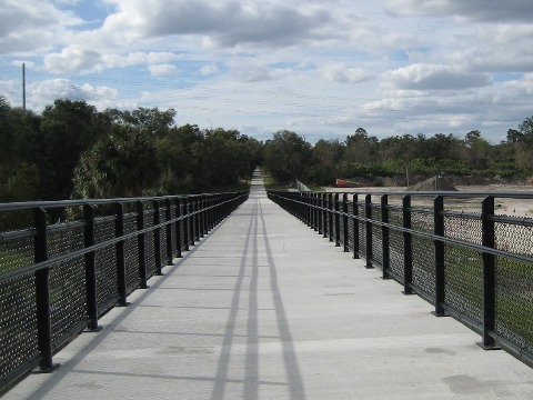 Florida biking, East Central Rail Trail, Enterprise, Osteen